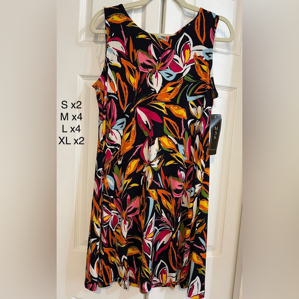 MSK Sleeveless Dress #128 - Picture 8 of 8